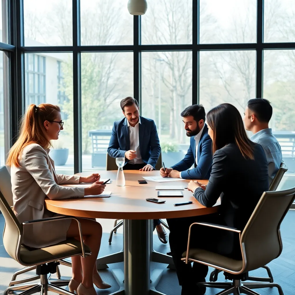 Professionele vrouw werkt aan haar persoonlijke ontwikkelingsplan